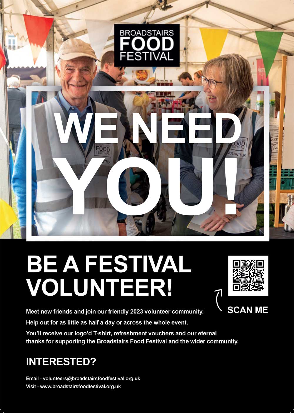 Volunteer Team 2023 - Broadstairs Food Festival